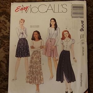 Vintage 90s Skirt Pattern